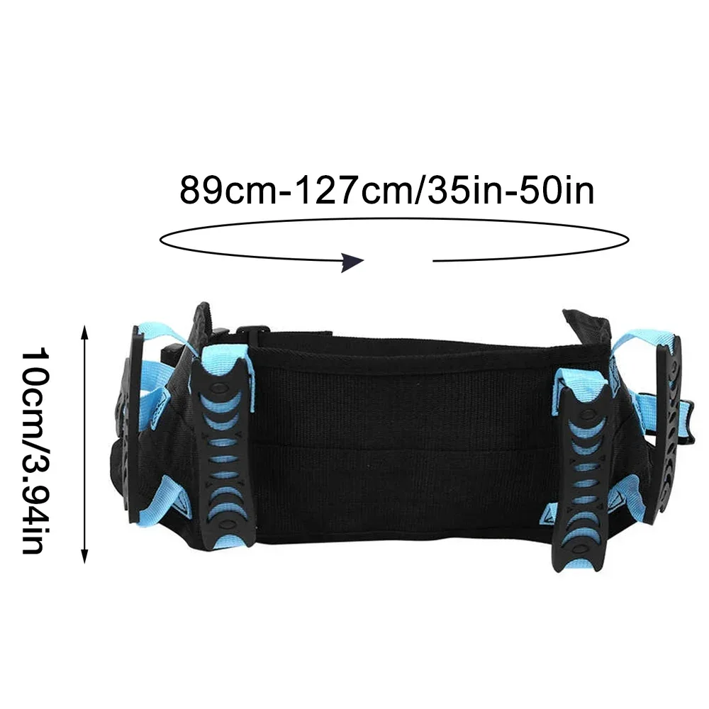 Adjustable Gait Belt with Handles-Senior Transfer Lifting Belt for Elderly, Nursing-Safety Patient Assist Physical Therapy