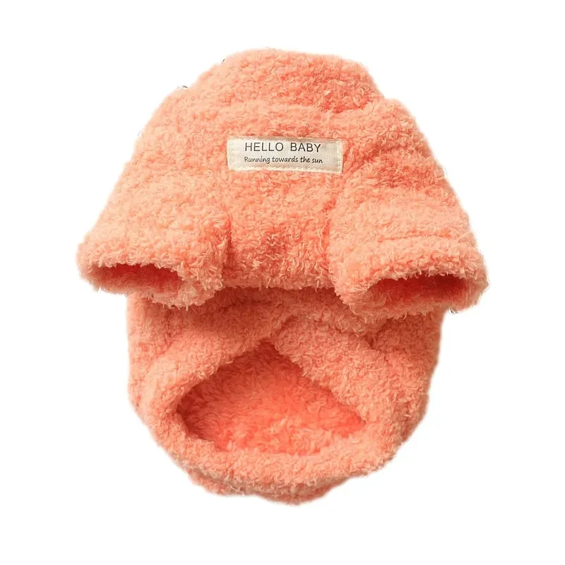 Cozy Plush Winter Dog Sweater - Soft Puppy Jacket