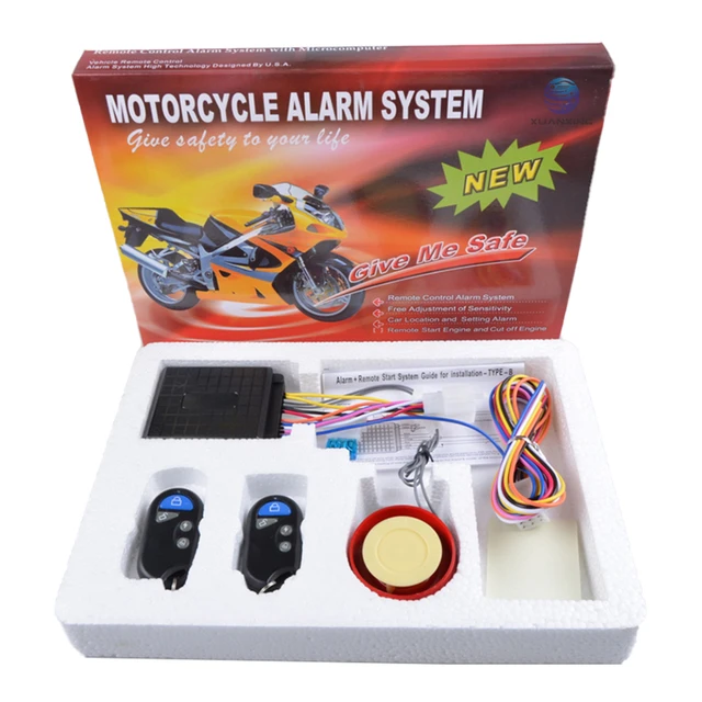 Remote Control Engine Start Bike  Alarm Motorcycle Remote Control -  Universal - Aliexpress