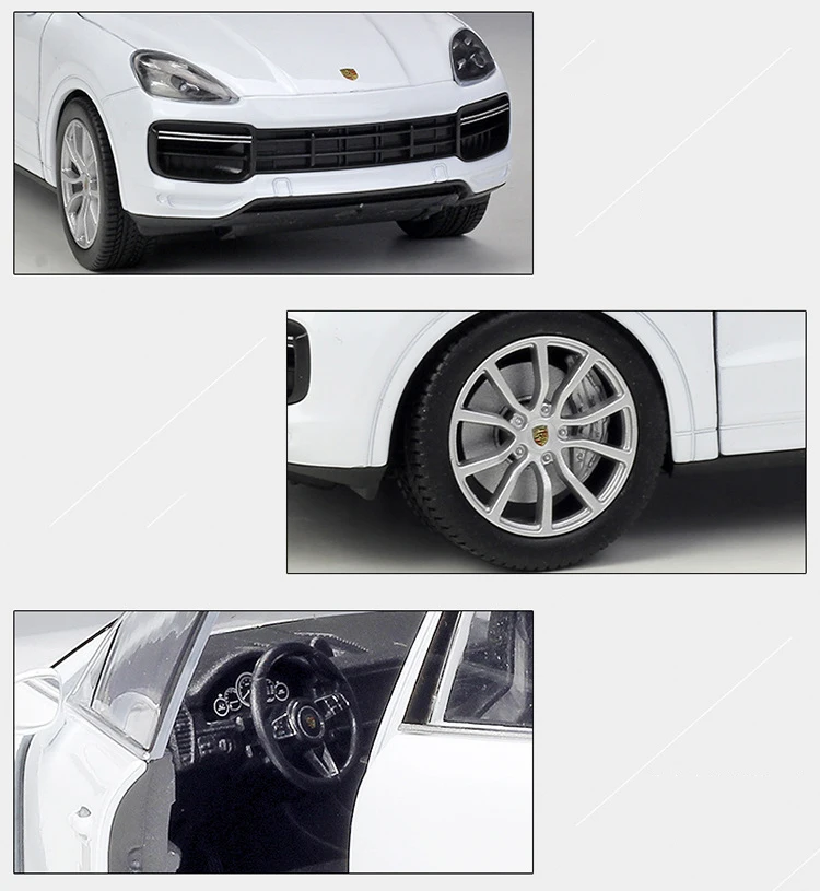 Porsche Cayenne Turbo SUV 1:24 Ölçekli Model Araba