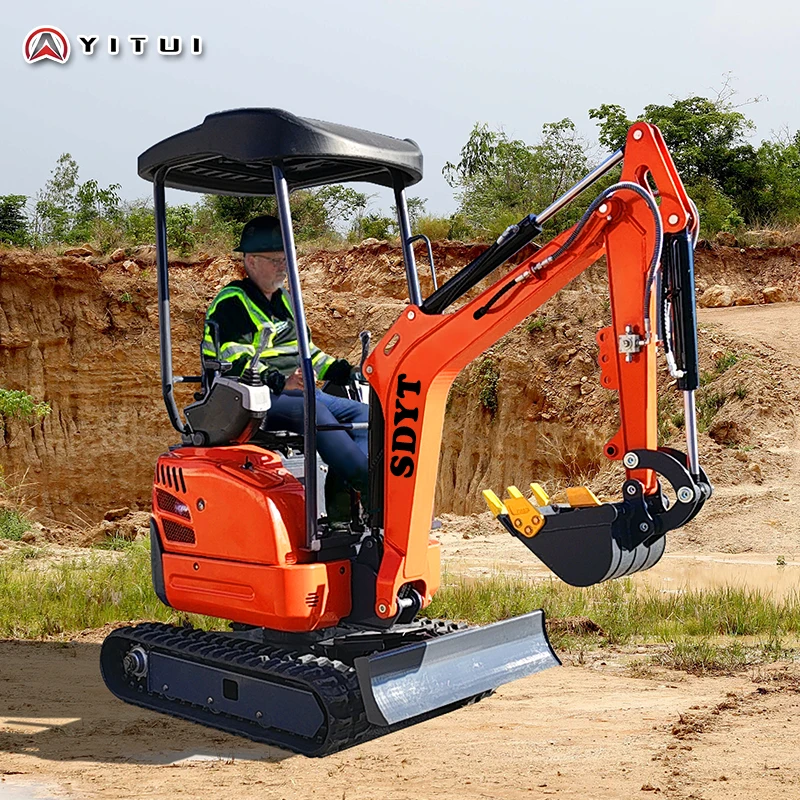 YITUI 1.2 Ton Mini Excavator, Factory Direct Sale, CE EPA Euro 5, Fast Delivery, Multi Scenario Use, Customized Model - Image 6