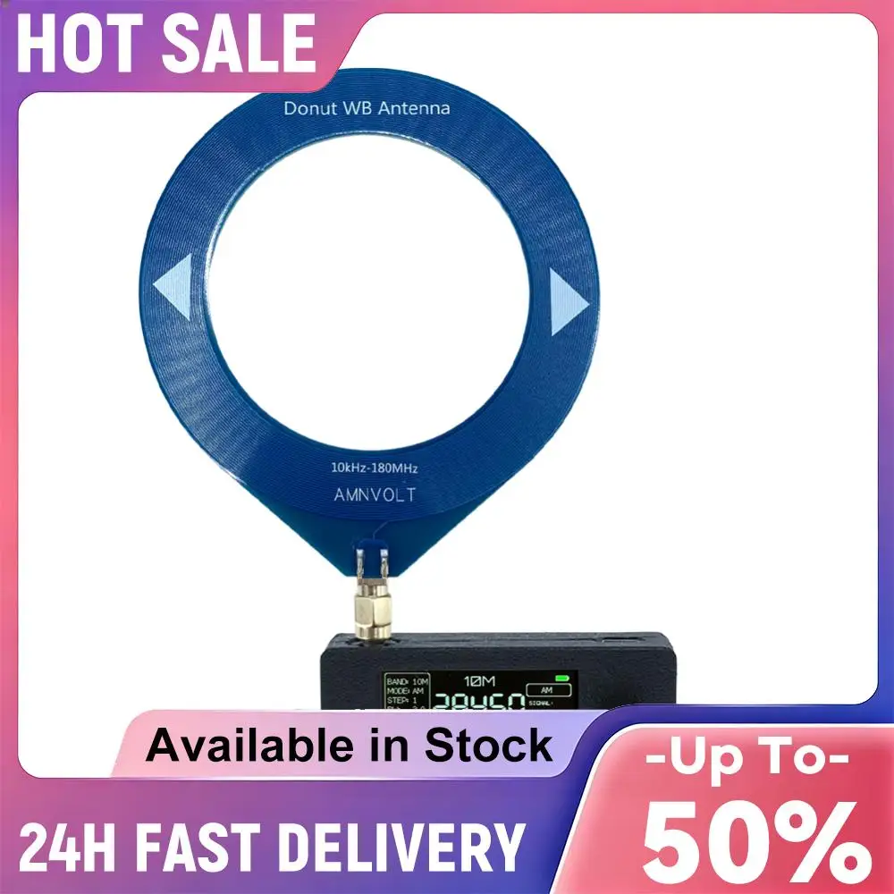 SI4732 0.5-108mhz 휴대용 라디오 1.9인치 IPS 스크린 포켓 미니 라디..