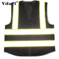 DIY Logo Nighttime Traffic Environment Hygiene Garden Architecture Multi Pocket Reflective Protective Clothing Reflective Coat 2
