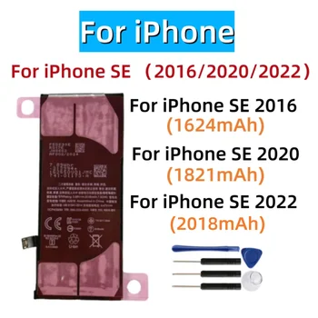 FOR Zero-cycle High-quality Rechargeable Batterie For iPhone SE 2016 iPhone SE 2020 iPhone SE 2022 Replacement battery +Tools