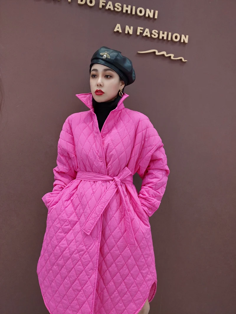 abrigo de mujer The new spring 2023 ms thin cotton quilted jacket in - Main Image