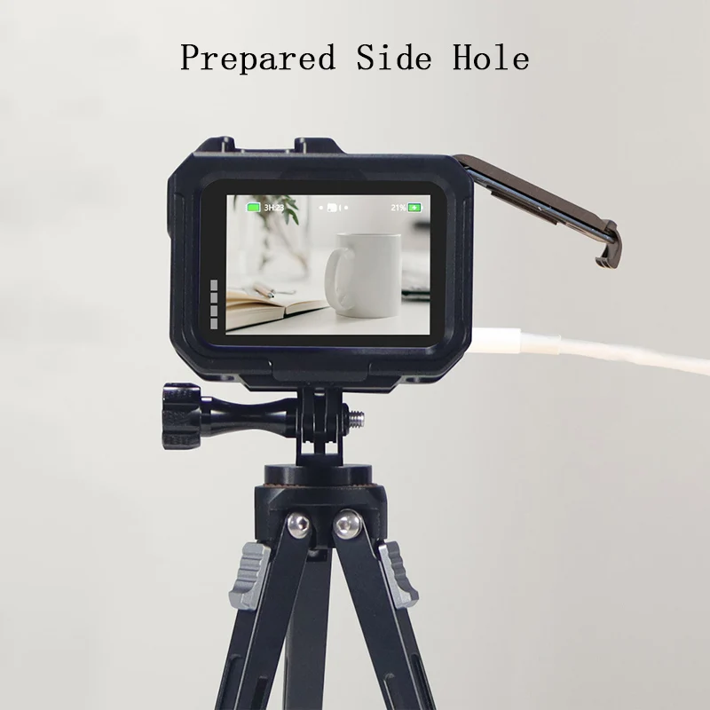 Cage GoPro en Alliage d'Aluminium - Kits A et B