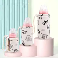 Baby Bottle Baby Feeding Milk Warmer Insulation Bag Bottle Holder Mommy Clutch Bag Stroller Accessories Stroller Hang Bag 1