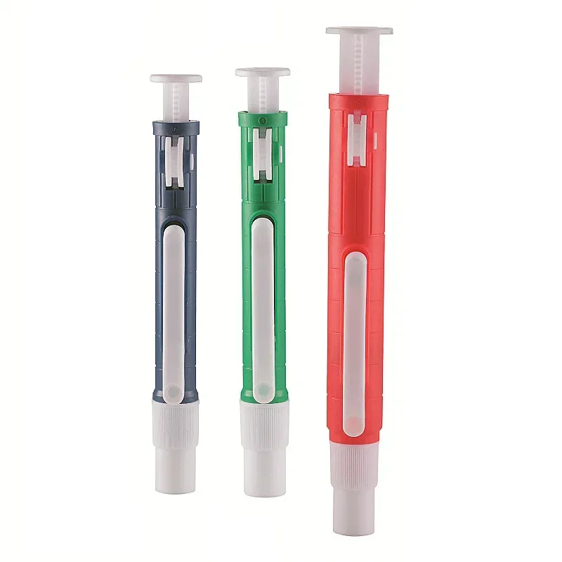 Pipette Aid Fast Release Pipette Pump Manual Pipettor Pump Use With Graduated Transfer VOL.2 ml/10ml/25ml plastic pipette,glass pipette,adjustable pipette