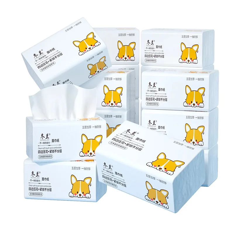 400 sheets 20 packs of paper towels napkins household toilet paper towels hand towels facial tissue paper draws
