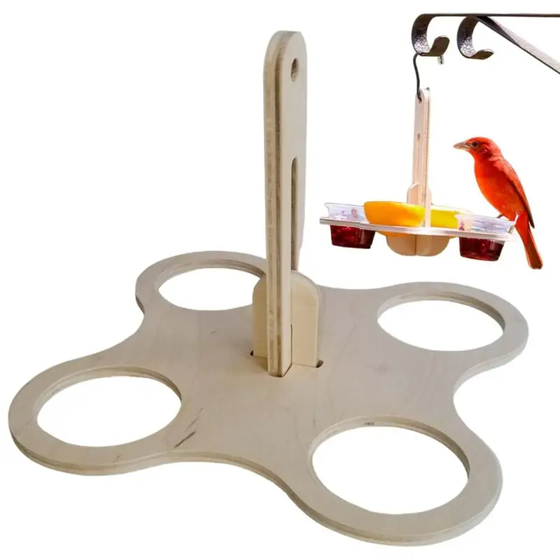 

1PCS Oriole Bird Feeder unique outdoor Bird Feeder effortless rust resistant Orange Fruit Oriole Jelly Bird Feeder for Yard