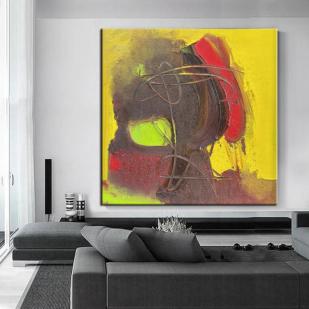 

Hand Painted Oil Painting Large Abstract Colorful Paintings On Canvas Original Textured Hand Painted Art Creative Decor Painting