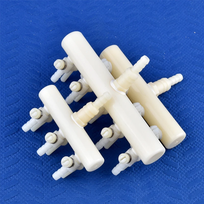 Aquarium Air Pump Hose Splitter Oxygen Pipe Distributor Fish Tank Aeration Tube Air Flow Control Valve Accessories 2/3/4/5/6Way aquarium accessories aquarium air pump accessories aquarium air splitter valve
