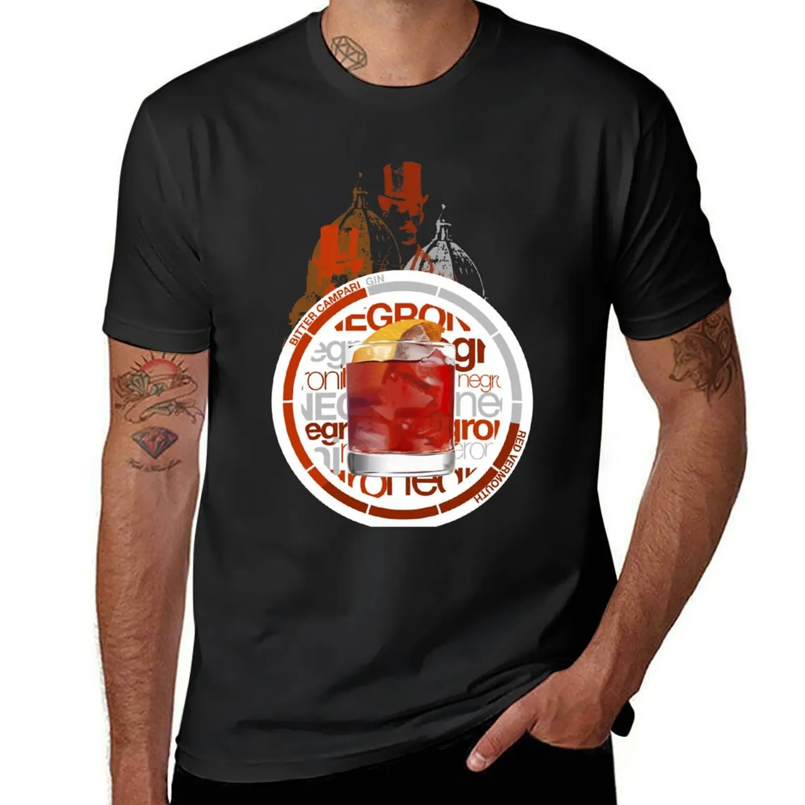 

Negroni recipe T-Shirt Blouse anime clothes mens graphic t-shirts funny