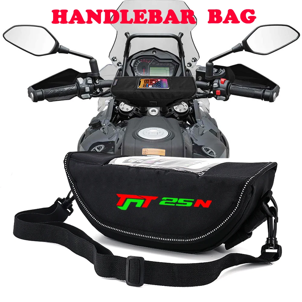 

For BENELLI TRK 502X TRK502X TNT25N TNT 25N Motorcycle Waterproof And Dustproof Handlebar Storage Bag