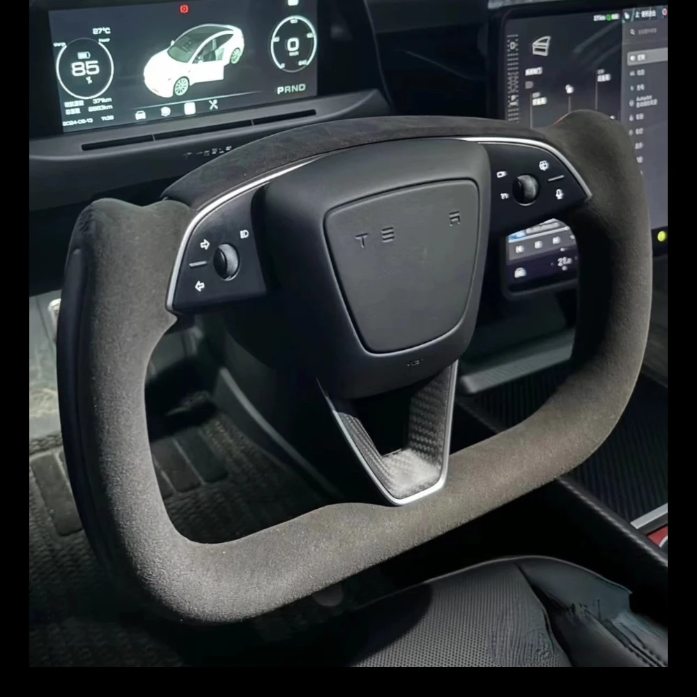 テスラ モデルY ジュニパー 2025 ヨークステアリングホイール用