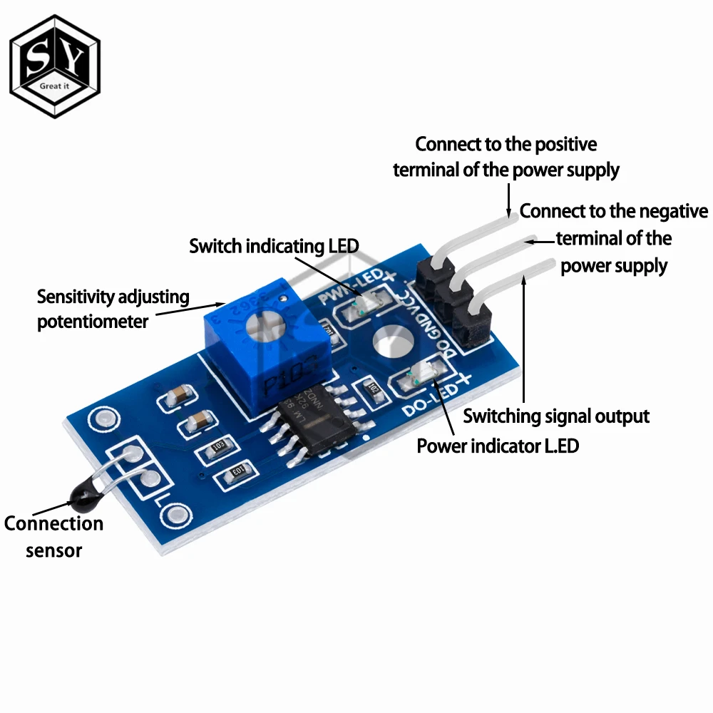 Thermistor-temperature-sensor-module-thermal-sensor-module-thermal ...