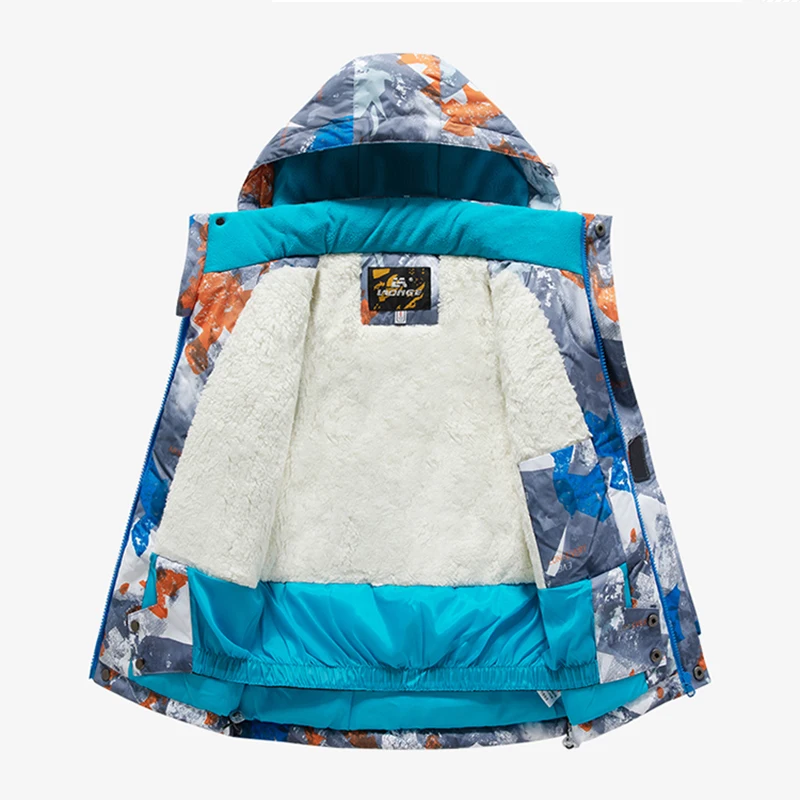 Children Ski Suit Men Women Large Medium Small Children Baby Thick Waterproof Warm Snow Equipment