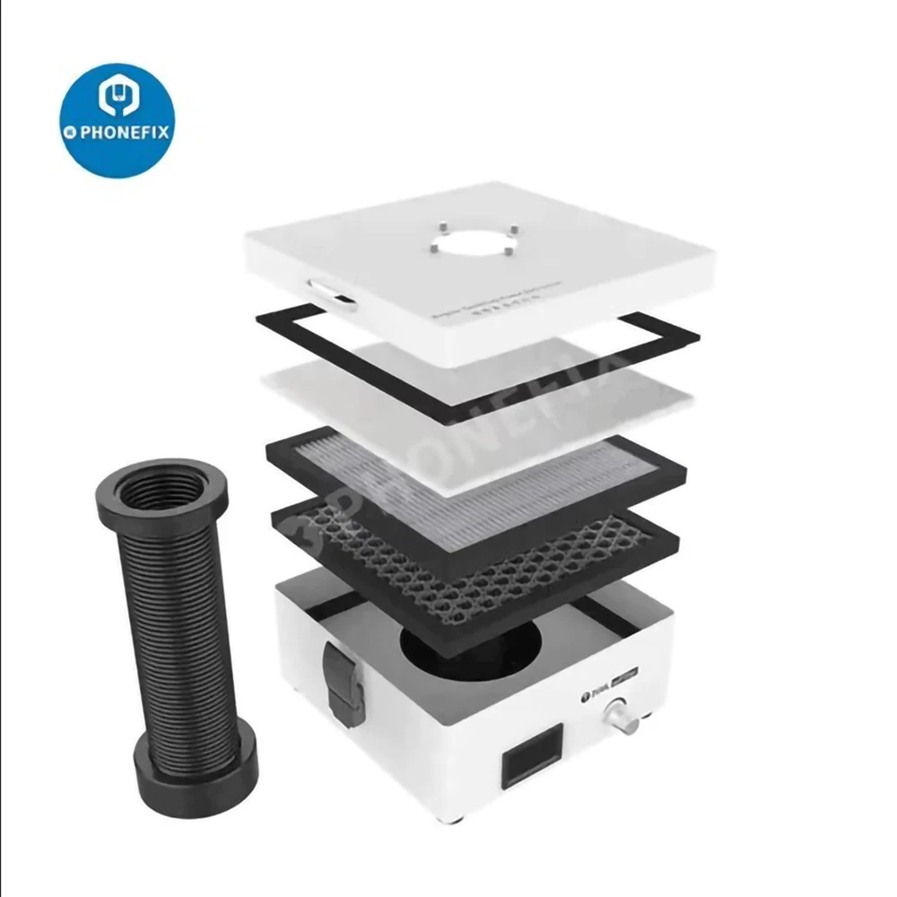 

Мини-экстрактор для пайки 2UUL, специальный фильтр для пайки и выработки дыма, для ремонта телефона, паяльника, пыли