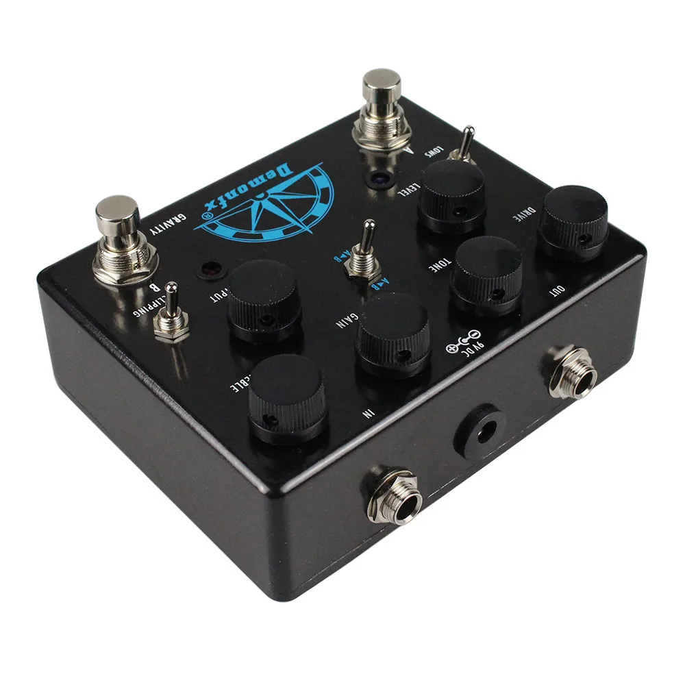 Demonfx Guitar Effect Pedal New Overdrive Tube TS10 and KLON in one pedal High Quantity Gravity 