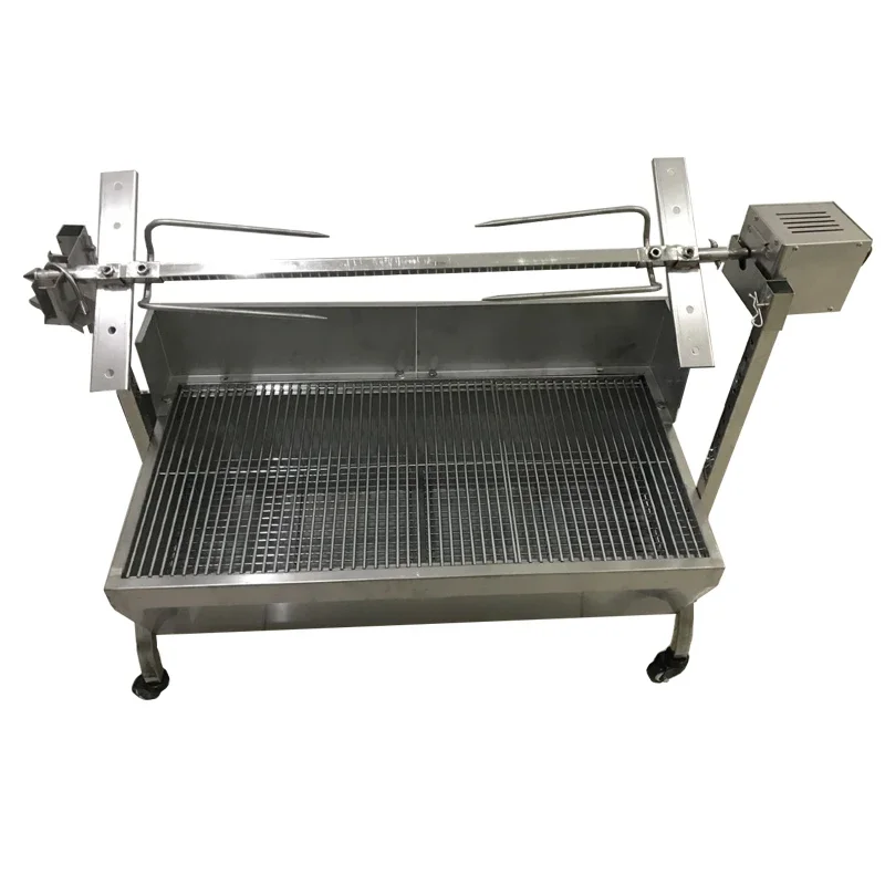 

220V Stainless Steel Kebab Grill BBQ Barbecue Grill Rotary Grill Picnic Burner Camping Barbecue Mutton /goat / Chicken Barbecue