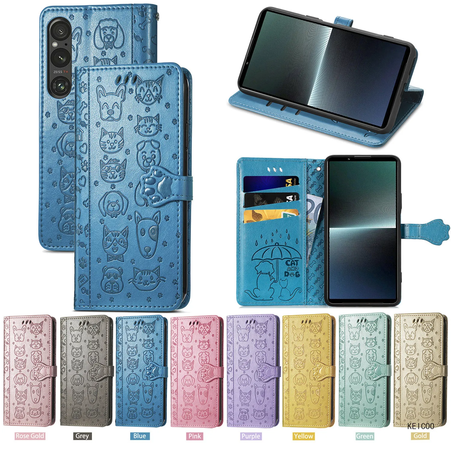 Per Sony Xperia 1 Ii L4 5 Ii 5 Iii 1 V 10 V 1 V 10 V Xq-Dq72 Fundas Custodie Per Telefoni Staffa Pieghevole Guscio Protettivo Anti-Caduta Etui