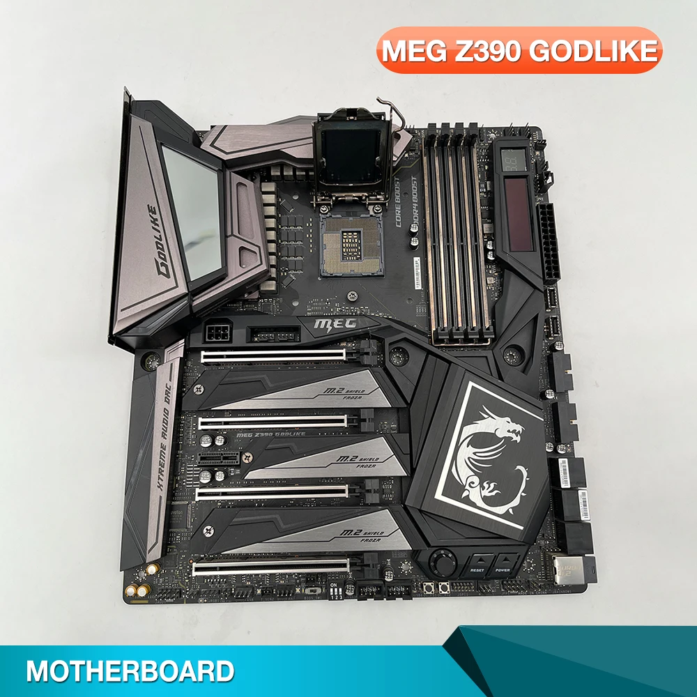 Per Msi Lga1151 Ddr4 128G Satr3 * 6 M.2*3 U.2 Usb3.1 Supporto I9 E-Atx Pc Scheda Madre Desktop Meg Z390 Godlike