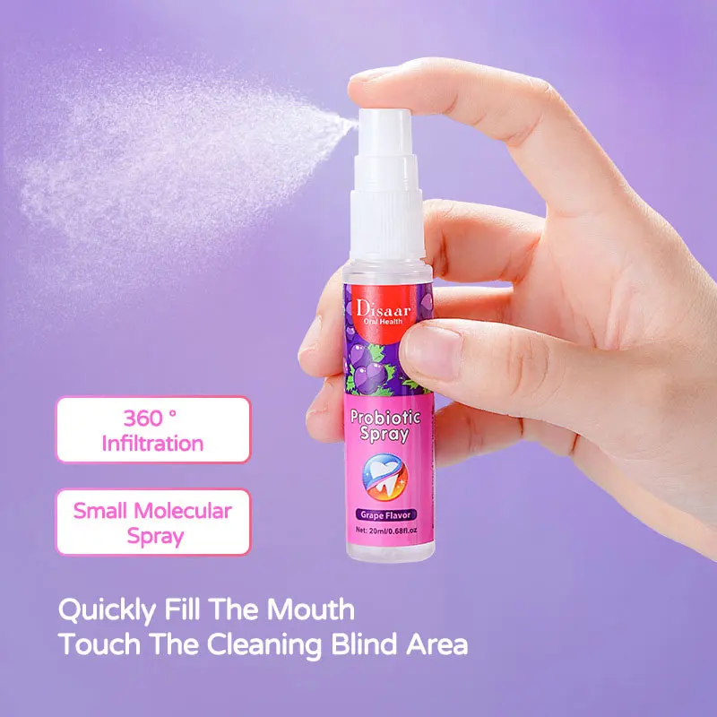 20ml Portable Mouth Freshener Oral Fresh Spray Multi-fruity Mouths Cleaning-spray Remove Breath Odor Mist Oralcare Products mouth freshener spray