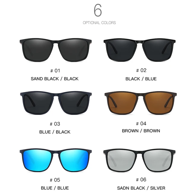 2022 TR90 Polarized Sunglasses For Women Men UV400 Protection