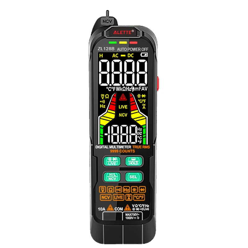 

Esr Tester Multimeter Digital Multimeters Voltage Indicator Tools Electrician Multitester Voltmeter Ammeter Meter Professional