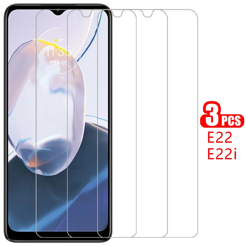 Custodia Per Telefono Per Motorola Moto E22 E22I Vetro Temperato Su Motoe22 Motoe22I E 22 I 22I 22E Cover Posteriore 360 Motorol Mot E22Case Cas