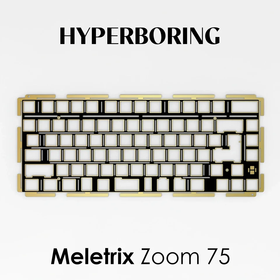 Meletrix Zoom 75 メカニカルキーボードプレート PC POM FR4