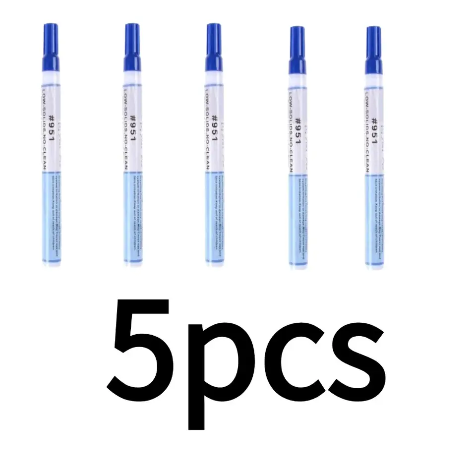 1/2/5pcs Soldering Flux Pen Low Solids No Clean For Solder Solar Cell Process Tool image 1