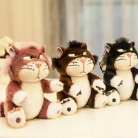 12cm Kawaii Disney Lucifer Plush keychain Doll Bag Pendant Cute Plush Stuffed Toys Backpack Pendant Birthday Gifts For Children 2