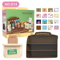 Deluxe Dollhouse Miniature Furniture Set (Bookshelf)