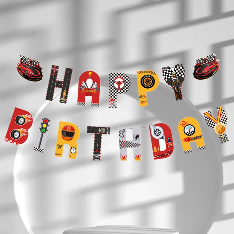 Transport Theme Birthday Banner 3