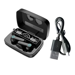 Wireless Bluetooth Earbuds - Long Lasting Battery, Comfortable Fit, Noise Isolation, Superior Sound Quality (Black  M19)