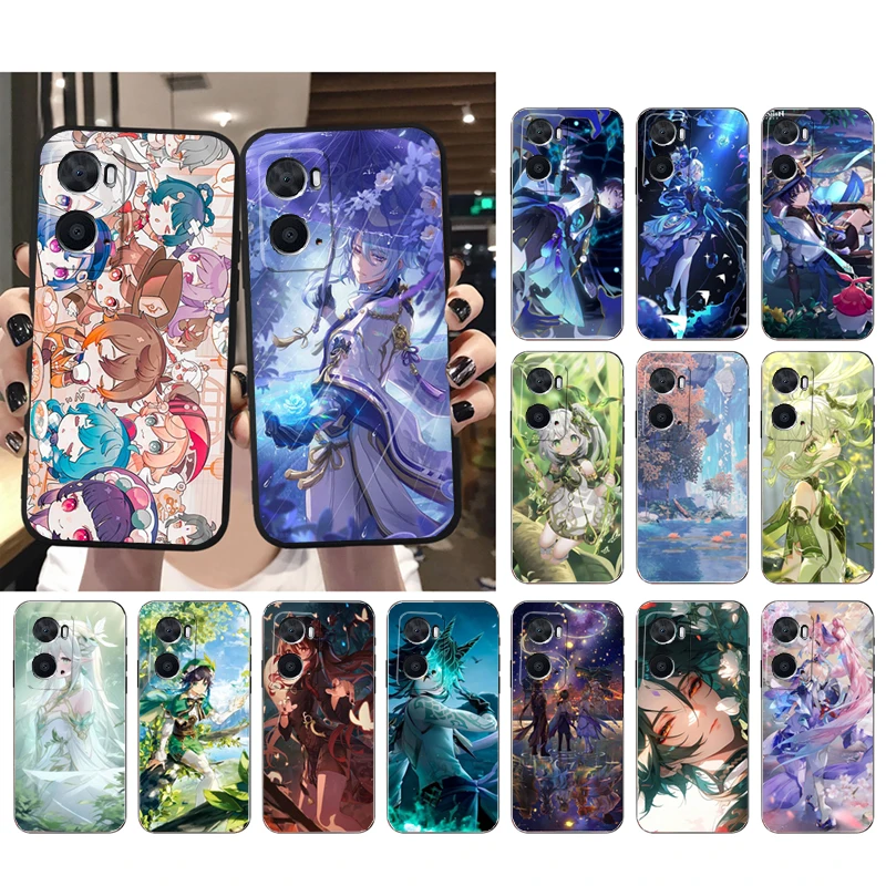 

Genshin Impact Phone Case For OPPO A77 A57S A96 A91 A54 A74 A94 A73 A78 A53S A54S A15 A16 A17 A52 A58X A98