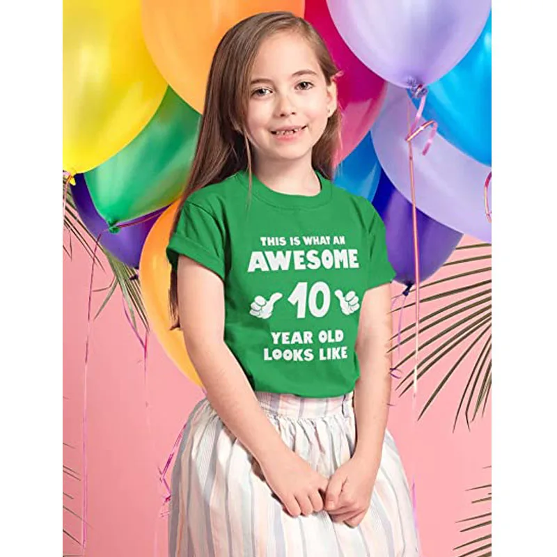 Anniversaire garçon 10 ans cadeau d'anniversaire garçon' T-shirt Enfant