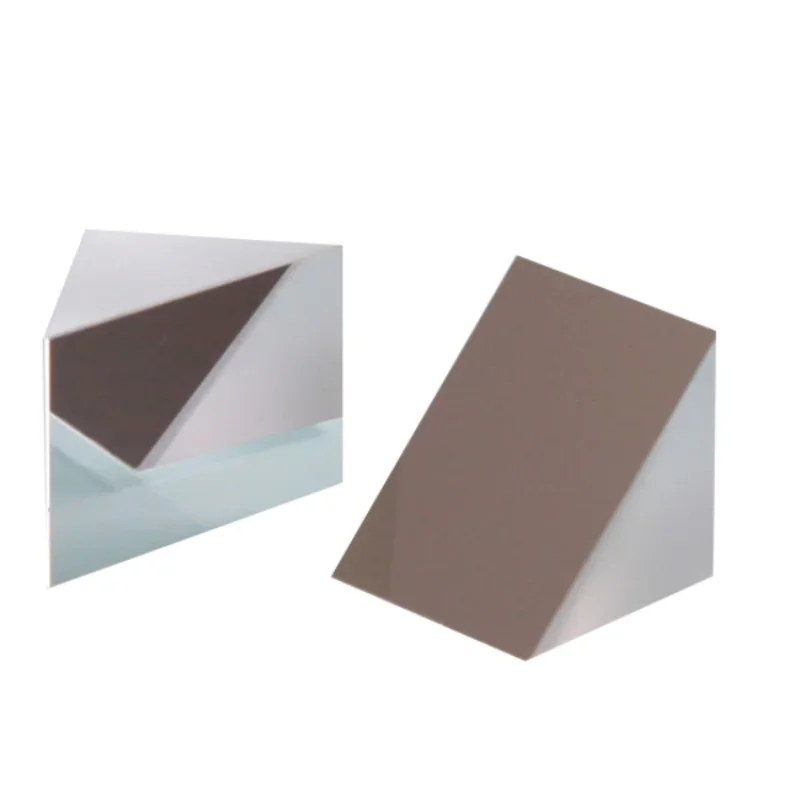 Premium Optical Glass Reflective Right Angle Triangular Prism with Aluminum Coating