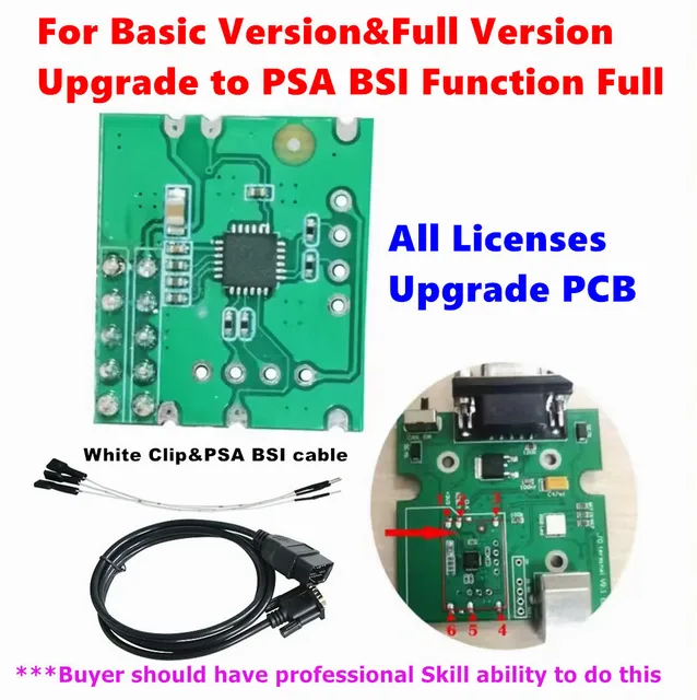 Full IOPROG ECU TCM BCM &EPS Programmer BD9 Connector Pinout I/O