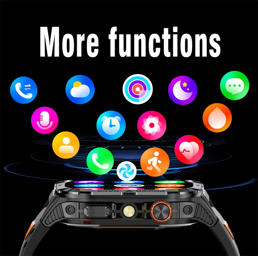 Smartwatch amoled da uomo, chiamata bluetooth e torcia led_voghion.com