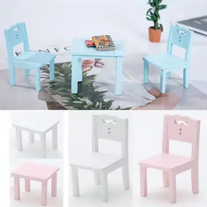 Mini 1/12 Dollhouse Miniature New 9 Styles Simulation Table Chairs Mini Sofa Chair Dollhouse Decoration