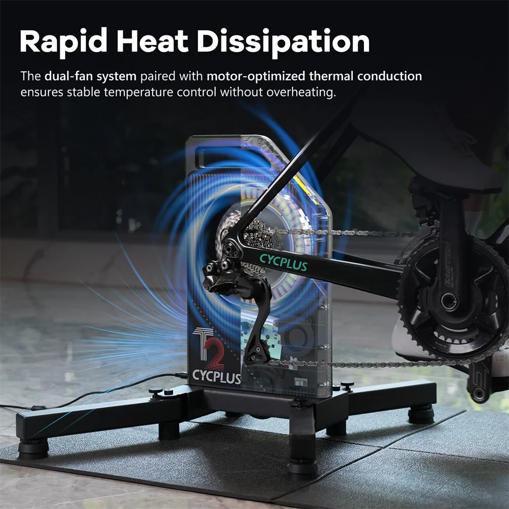 CYCPLUS T2 サイクリングホームトレーナーダイレクトドライブエアロ