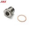Exhaust O2 Oxygen Sensor Spacer Reducer Adapter M18 x 1.5mm to M12 x 1.25mm 5