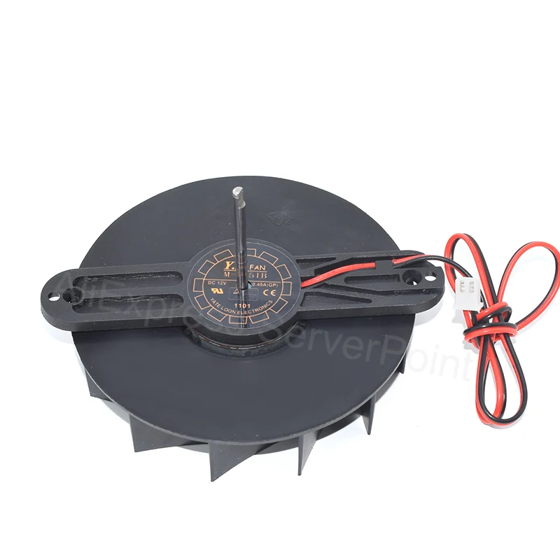 12vdc 0.45a dois fios circular dc ventilador de geladeira do carro