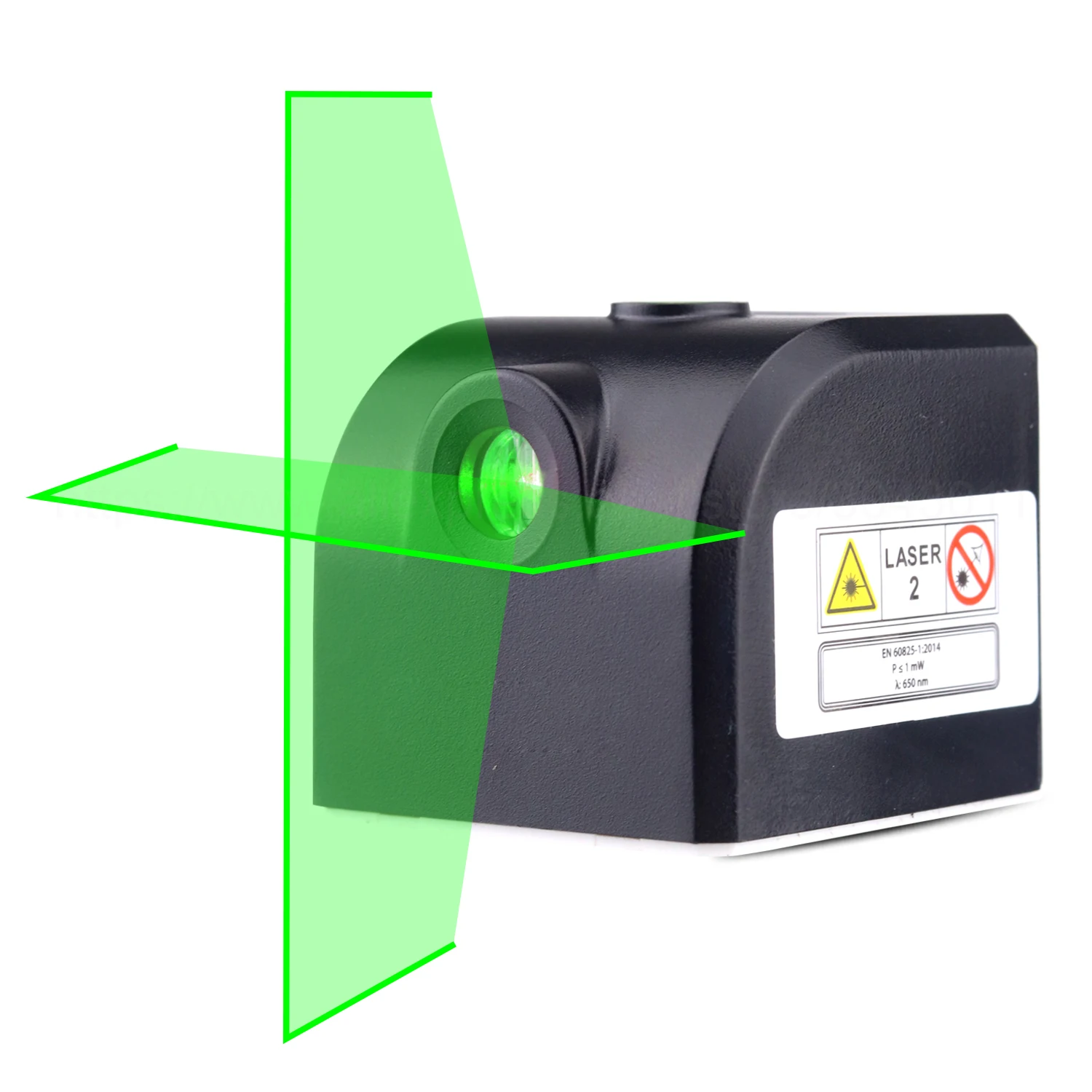 Laser Level Mini Laser Level Portable Laser Level Meter 2 Lines Horizontal And Vertical Cross Lines USB Charging Super Powerful Green