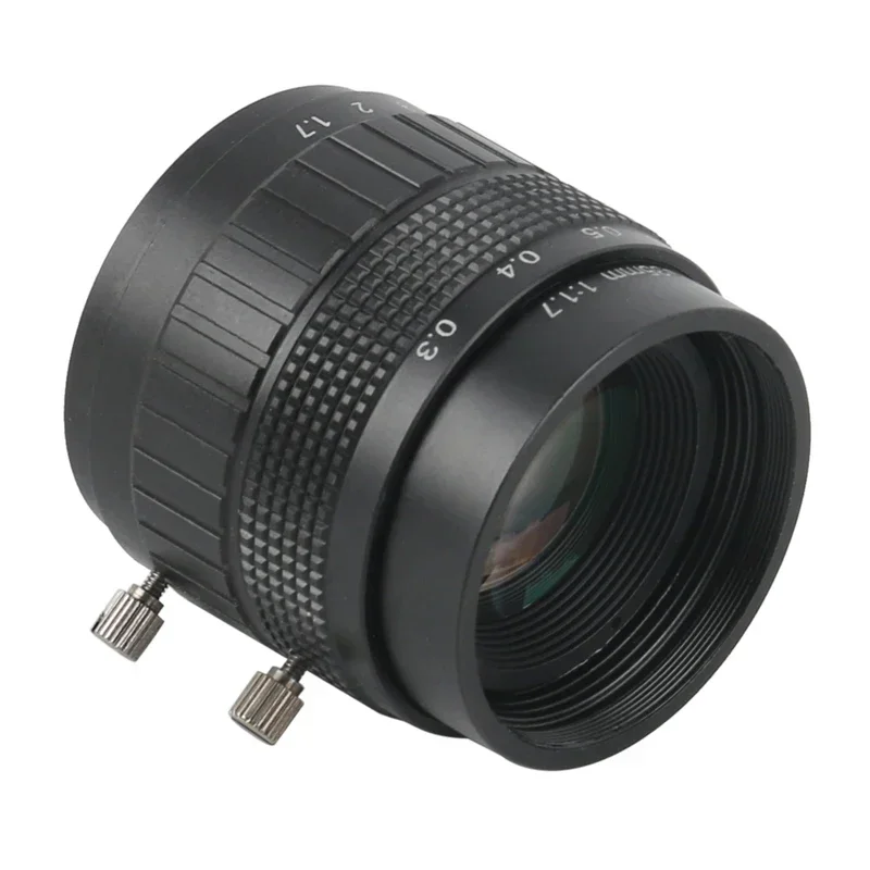 Ampio campo ad alta distanza di lavoro 35mm messa a fuoco fissa CCTV CS C obiettivo con attacco Zoom manuale obiettivo Industria per fotocamera microscopio digitale - Image 5