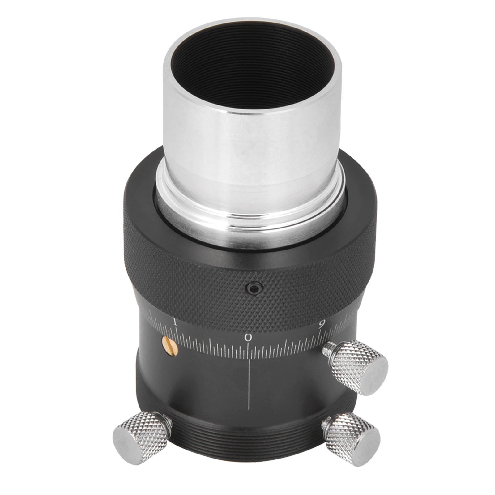 1.25 Inch Focuser YZ-18839 Aluminium Alloy 10mm Focusing Stroke 1.25 Inch Helical Fine Tuning 0.05mm High Precision Focuser camera focuser