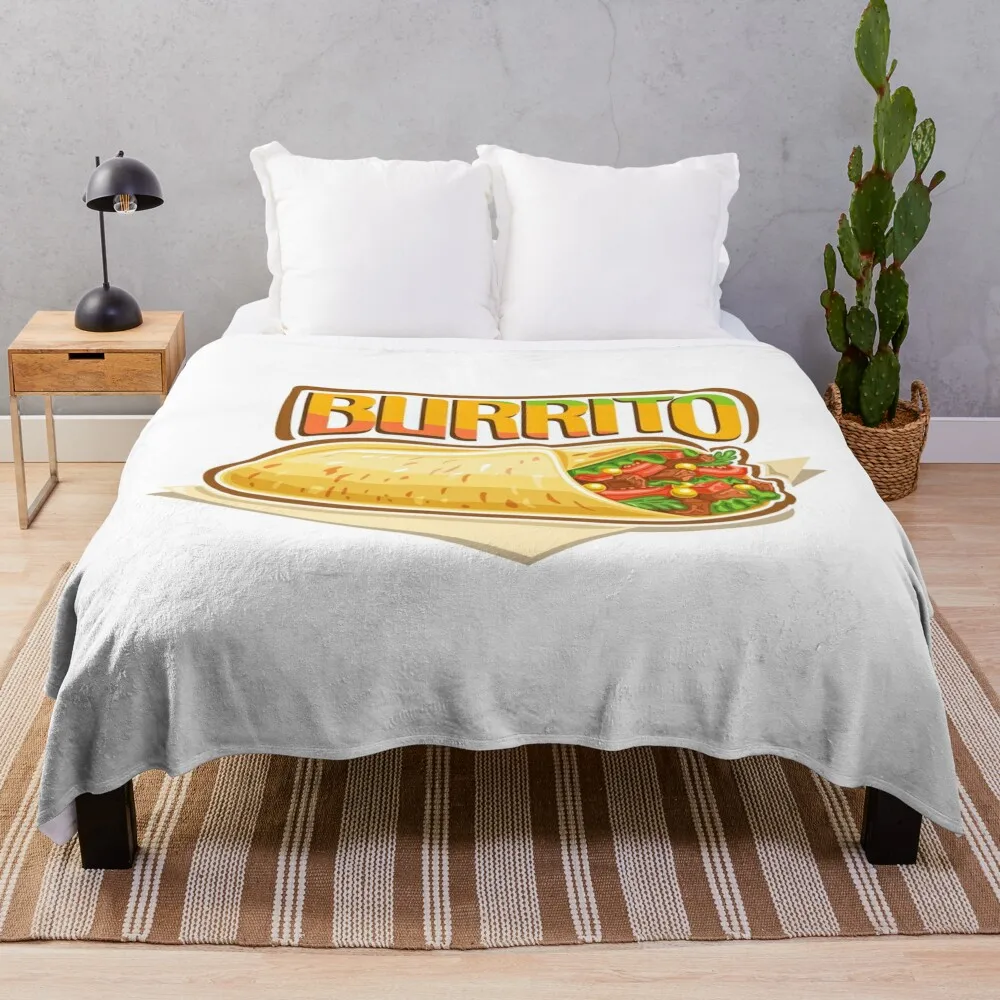 Burrito Merch Coperta Da Tiro Letto Flanella Moda Divani Coperte