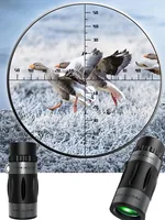 Mini Pocket 8x20 Prime Monocular Telescope with Cross Scale Ranging High Definition Optical Glass for Hiking Camping Wildlife 2